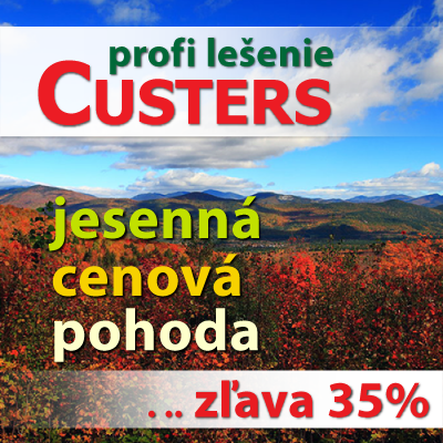 výhodné ceny CUSTERS priaznivá cenová ponuka